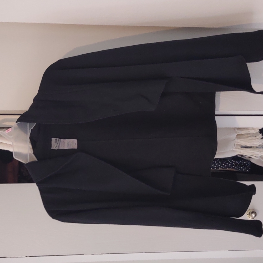 Black champion open sweatshirt